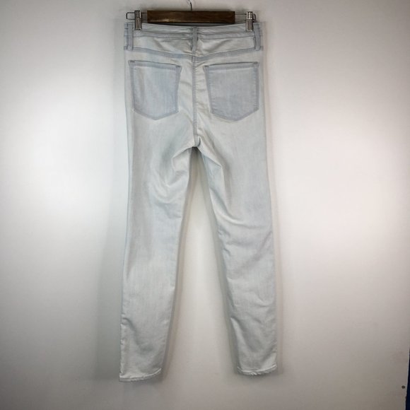 Athleta Sculptek Light Wash Skinny Jeans Size 8 - Picture 10 of 10